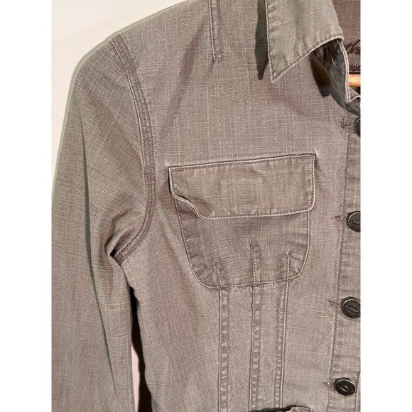 Vintage Weathervane Khaki Jacket Size Small Junior - Picture 4 of 10